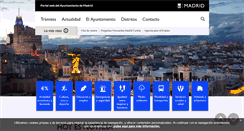 Desktop Screenshot of madrid.es